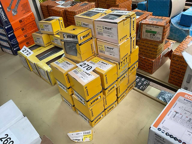 21 x dozen metalen hollewandplug met schroefduim of schroefhaak - afbeelding 3 van  7