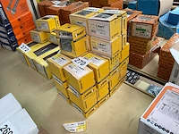 21 x dozen metalen hollewandplug met schroefduim of schroefhaak - afbeelding 3 van  7
