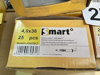 21 x dozen metalen hollewandplug met schroefduim of schroefhaak - afbeelding 4 van  7