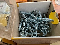 21 x dozen metalen hollewandplug met schroefduim of schroefhaak - afbeelding 7 van  7