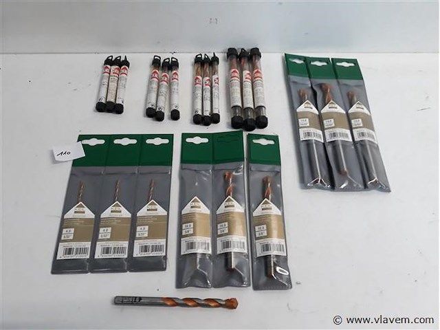 21 x multiboor goldkraft 3-12 mm - afbeelding 1 van  2