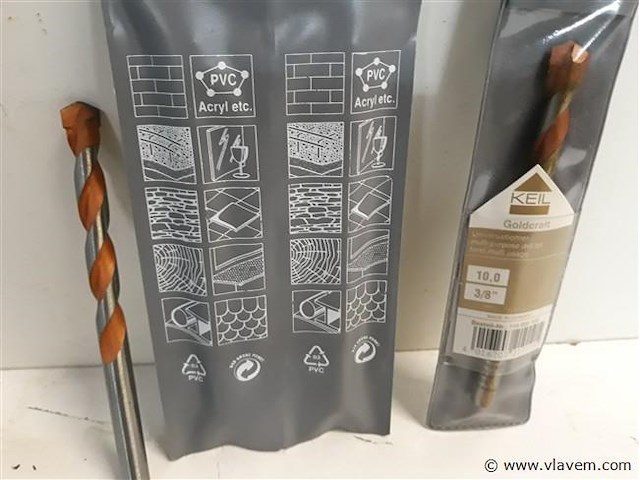 21 x multiboor goldkraft 3-12 mm - afbeelding 2 van  2