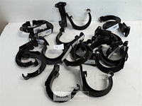 21 x ophangbeugel 80mm bruin pvc regenafvoer - afbeelding 2 van  3