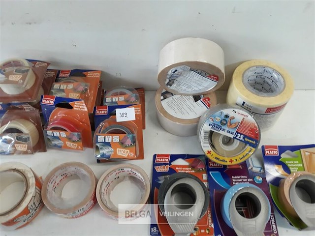 21 x plakband mix b-kwaliteit - afbeelding 3 van  3