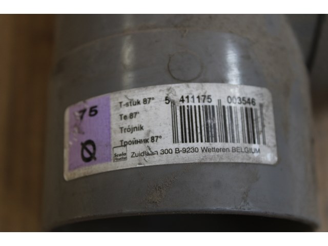 21 x san. t-stuk. sg dia 75-87' f/f - afbeelding 2 van  2