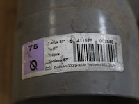 21 x san. t-stuk. sg dia 75-87' f/f - afbeelding 2 van  2