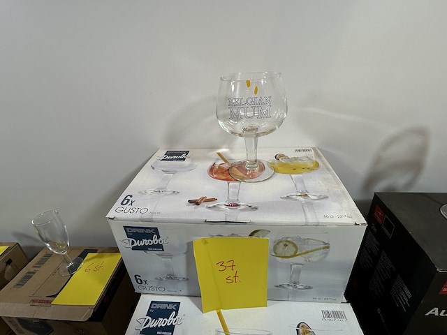 210-62 lot diverse glazen (+/- 200st) - afbeelding 3 van  9