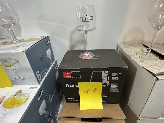 210-62 lot diverse glazen (+/- 200st) - afbeelding 4 van  9