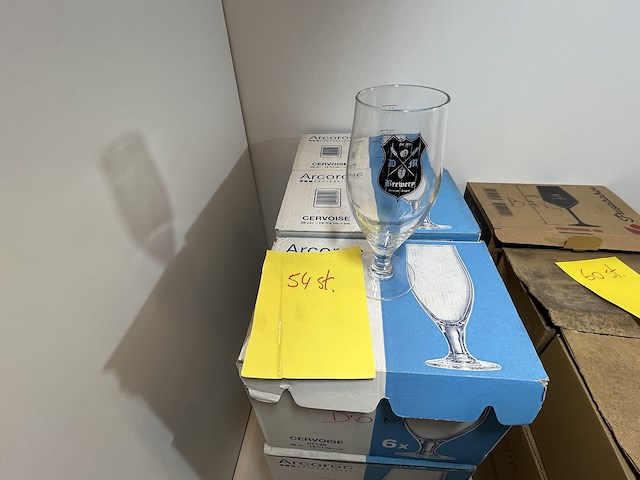 210-62 lot diverse glazen (+/- 200st) - afbeelding 5 van  9