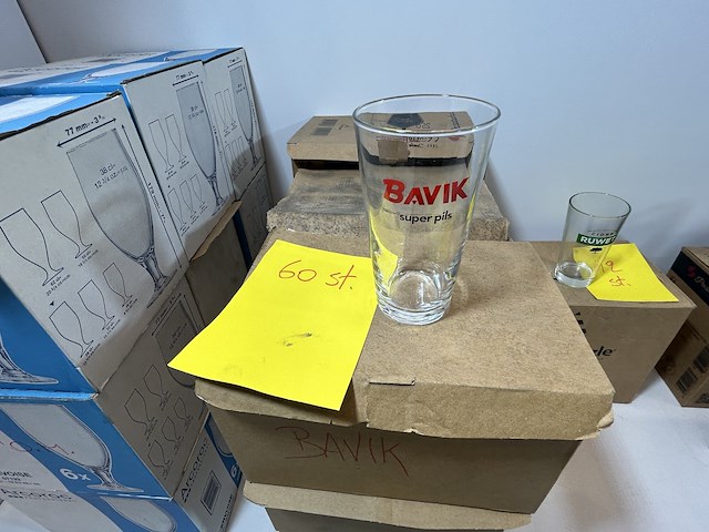 210-62 lot diverse glazen (+/- 200st) - afbeelding 6 van  9