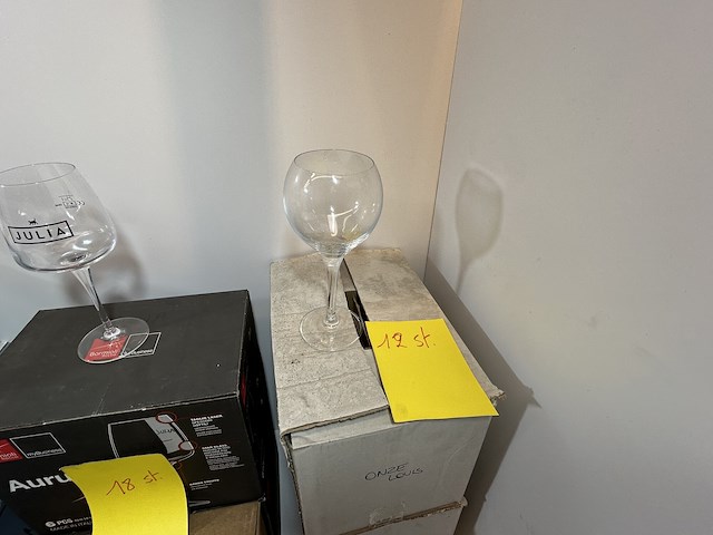 210-62 lot diverse glazen (+/- 200st) - afbeelding 7 van  9