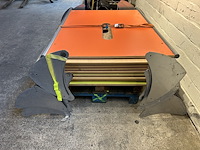 210-63 scheidingswanden met metalen poot (10st)