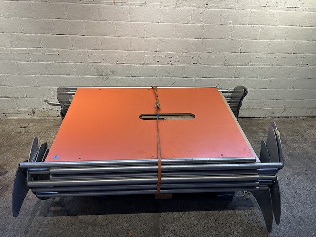 210-63 scheidingswanden met metalen poot (10st) - afbeelding 2 van  3