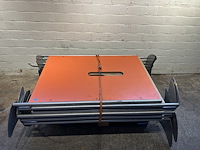 210-63 scheidingswanden met metalen poot (10st) - afbeelding 2 van  3