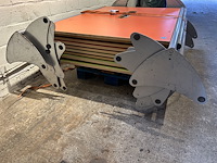 210-63 scheidingswanden met metalen poot (10st) - afbeelding 3 van  3