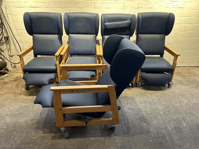 210-69 relax zetels op wielen (5st) - afbeelding 3 van  6