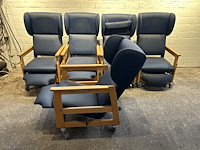 210-69 relax zetels op wielen (5st) - afbeelding 3 van  6