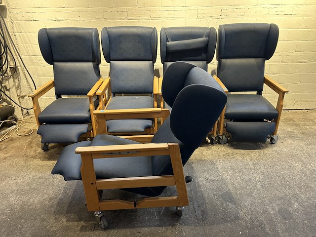 210-69 relax zetels op wielen (5st) - afbeelding 5 van  6