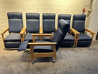 210-72 relax zetels op wielen (6st) - afbeelding 3 van  4