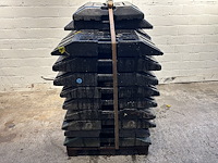 210-75 blok / voet voor hekwerk - afbeelding 1 van  6