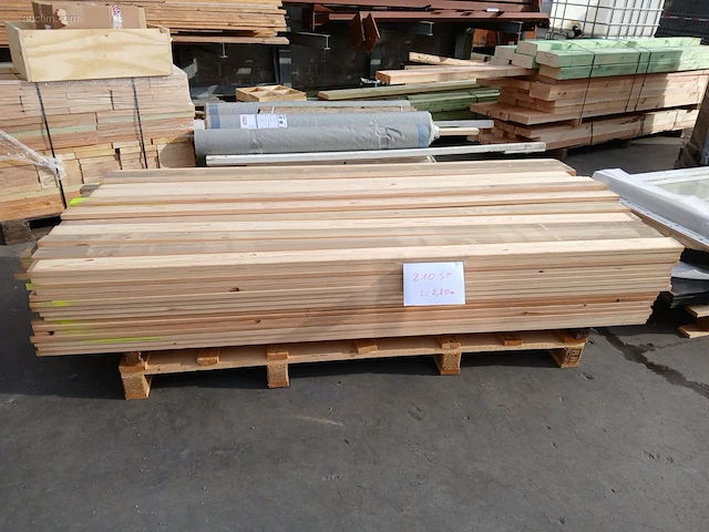 (210x) houten latten - afbeelding 1 van  2