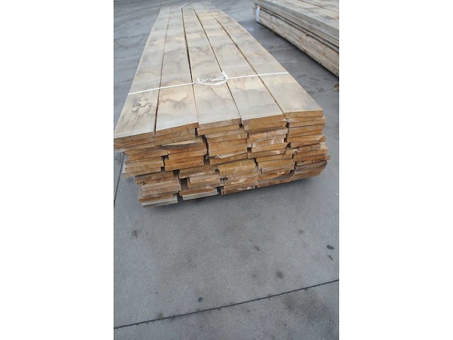 2,14 m³ eiken planken 30mm droog - afbeelding 1 van  1