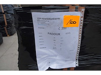 21,53 m² padouk gevelbekleding - afbeelding 5 van  5