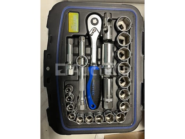 216 delige gereedschap set, heyco doppen set en slagdoppenset - afbeelding 1 van  8