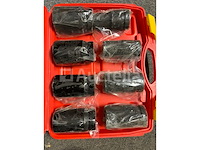 216 delige gereedschap set, heyco doppen set en slagdoppenset - afbeelding 2 van  8