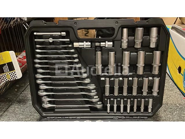 216 delige gereedschap set, heyco doppen set en slagdoppenset - afbeelding 1 van  8