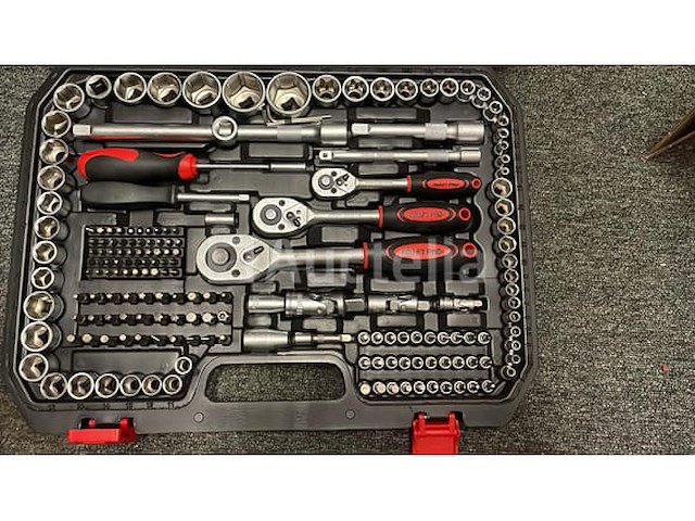 216 delige gereedschap set, heyco doppen set en slagdoppenset - afbeelding 2 van  8