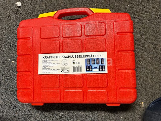 216 delige gereedschap set, heyco doppen set en slagdoppenset - afbeelding 3 van  8