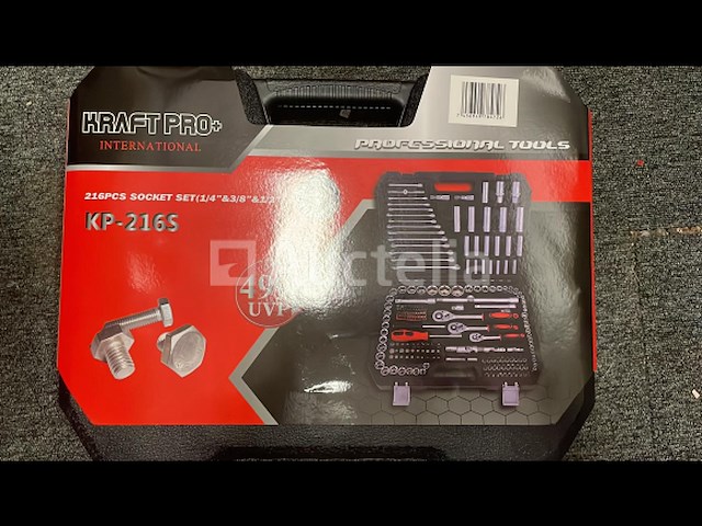 216 delige gereedschap set - afbeelding 2 van  4