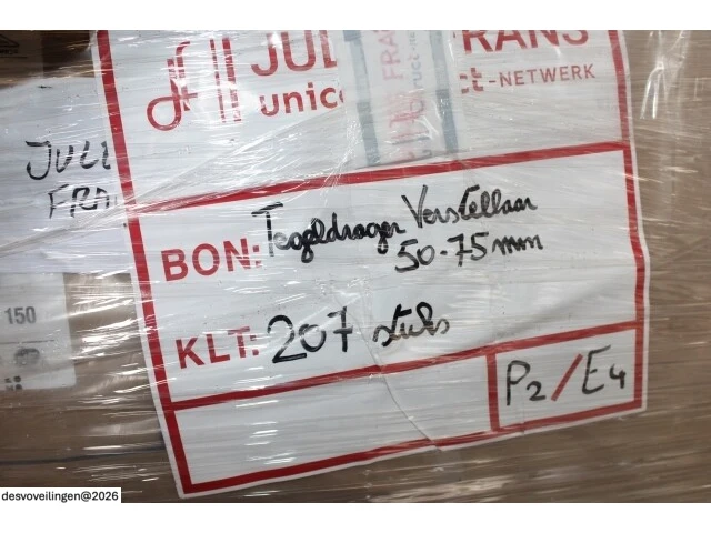 216x buzon tegeldrager verstelbaar 50-75mm - afbeelding 7 van  7