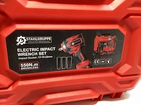 21v accu-slagmoersleutelset met koffer 550n - afbeelding 4 van  13