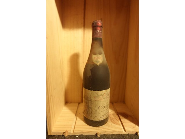 21x 75cl corton grand cru eugène roudeix 1961 - afbeelding 1 van  7