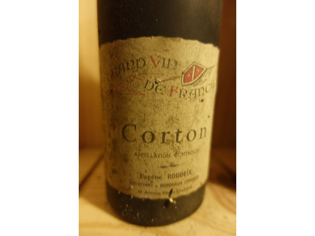 21x 75cl corton grand cru eugène roudeix 1961 - afbeelding 2 van  7
