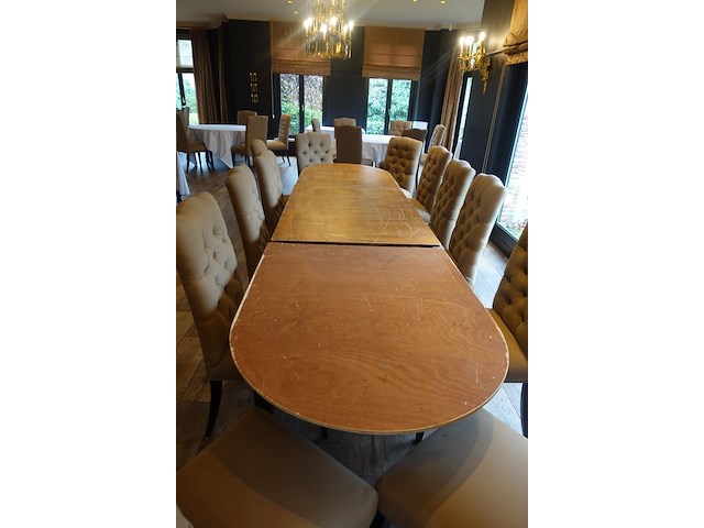 21x diverse houten tafels - afbeelding 20 van  21