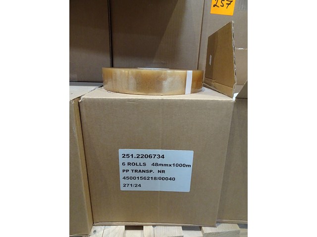 21x dozen transparante tape - afbeelding 1 van  3