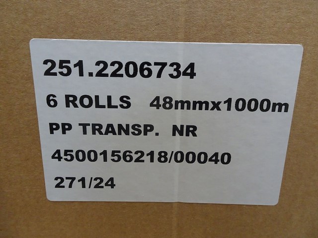 21x dozen transparante tape - afbeelding 3 van  3