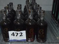 21x fles gin, o'clock, damson gin - afbeelding 1 van  2