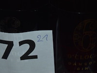 21x fles gin, o'clock, damson gin - afbeelding 2 van  2
