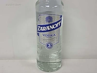 (21x) fles(sen) zaranoff wodka - afbeelding 2 van  4