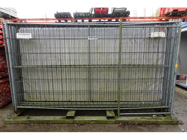 21x heras hekken met houder - afbeelding 1 van  3