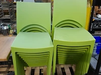 21x kunstof stoel