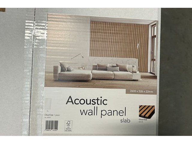 22 akoestische wandpanelen - afbeelding 2 van  3