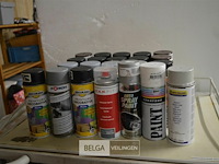 22 div. soorten spuitbussen - afbeelding 1 van  4