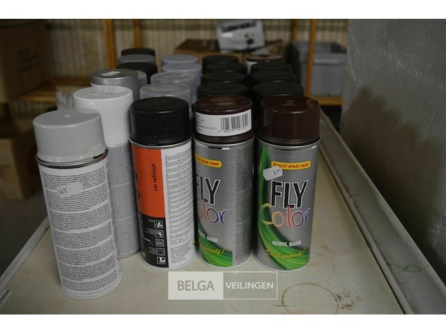 22 div. soorten spuitbussen - afbeelding 4 van  4