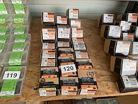 22 dozen hout schroeven deels inox