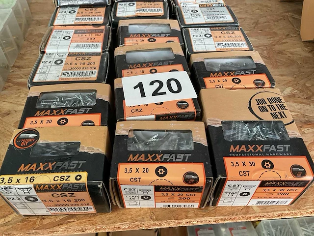 22 dozen hout schroeven deels inox - afbeelding 2 van  7